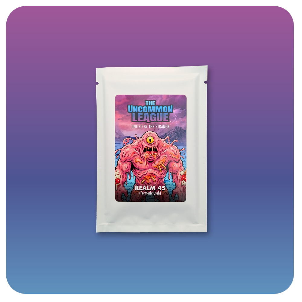 ANOMALIES EXPANSION PACK (1st Edition Run) - The Uncommon League: Realm 45 (Formerly Utah) - Trading Cards