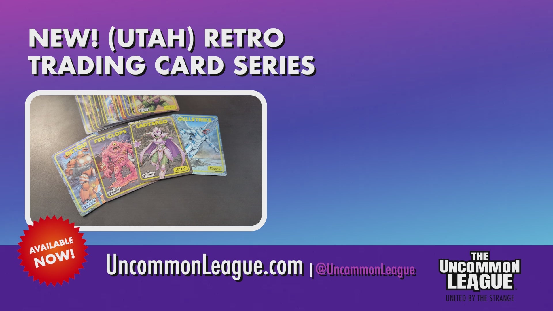 FOUNDATION SET (1st Edition Run) - The Uncommon League: Realm 45 (Formerly Utah) - Trading Cards